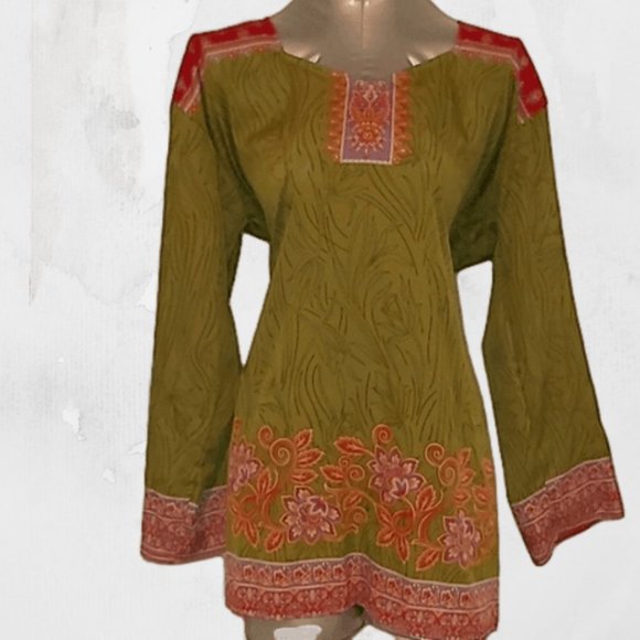 Traditional Indian Tunic - Picture 1 of 4